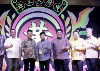 Perayaan HUT Dewa Ng Hu Tua Ong Ya, Bupati Rohil Minta Warga Tiong Hua Promosikan Wisata 