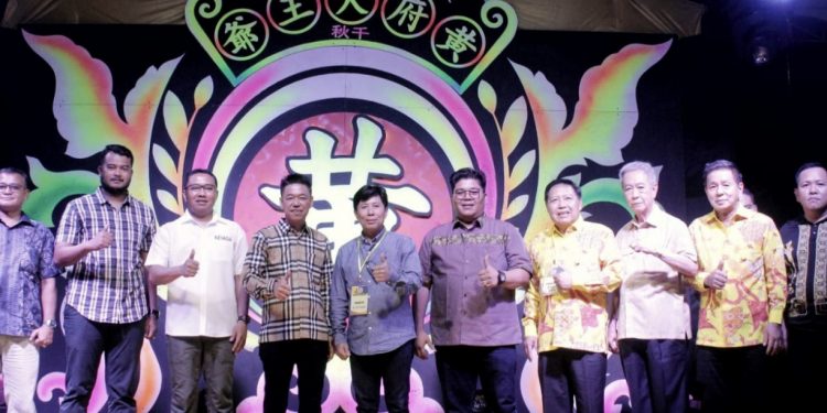 Perayaan HUT Dewa Ng Hu Tua Ong Ya, Bupati Rohil Minta Warga Tiong Hua Promosikan Wisata