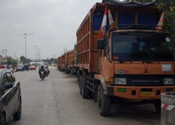 Terkait Truck Parkir di Bahu Jalan, Polresta Akan Berkoordinasi Dengan Dinahub