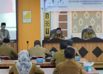 Sekda Rohil Launching Aplikasi Sialang