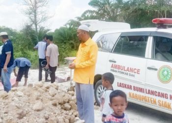Ketua RT Mewakili Warga Indah Kasih Apresiasi dan Terimakasih Ke H. Asril Doyok