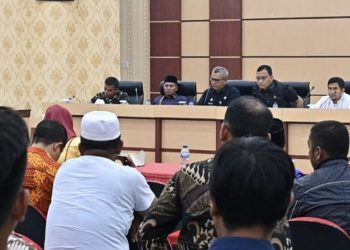 Bahas Antisipasi Inflasi, Forkopimda Rohil Rapat Bersama Pengecer BBM