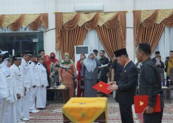 35 Pejabat Penghulu Dilantik, Bupati Rohil: Kehadiran Penghulu Harus Dirasakan Masyarakat 