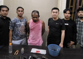 Simpan Senpi Rakitan, S Diamankan Opsnal Polsek Bagan Sinembah