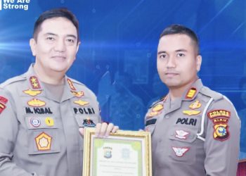 Satlantas Polres Rohil Raih 2 Penghargaan Terbaik Di HUT Lalin Bhayangkara ke 67