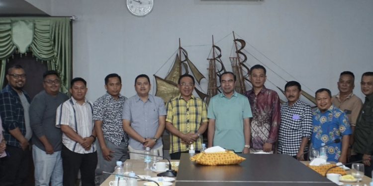 Ketua DPP IKA UNRI Silaturahmi Bersama Bupati INHIL