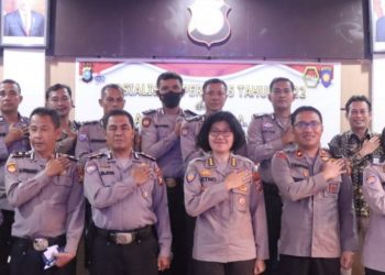 Polda Riau Sosialisasi Perkap PJKN Lingkungan Polri di Polres Rohil