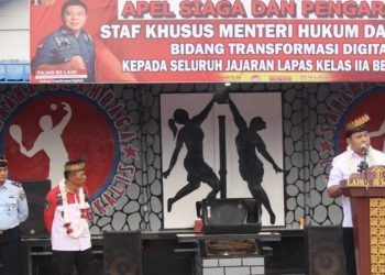 Stafsus Kemenkumham Gelar Kunker ke Lapas Kelas IIA Bengkalis