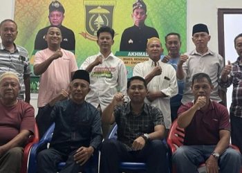 Datuk Nurdin Terima Kunjungan Jhony Charles di Kantor Seketariat