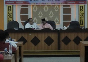 Bapeda Rohil Minta Seluruh OPD sampai Tingkat Desa Lakukan Inovasi Saat Rapat Evaluasi