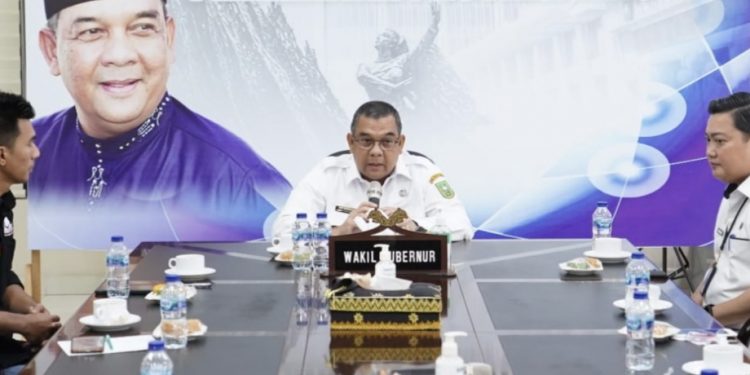 Menjelang Musprov, Pengprov Muaythai Riau Audiensi Bersama Wagubri