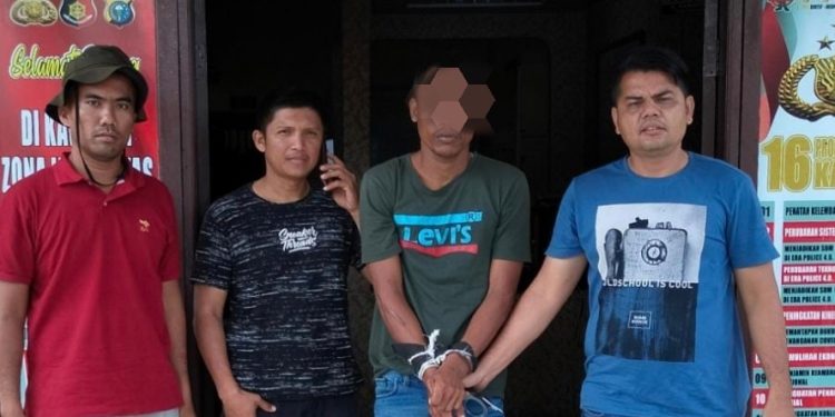Curi motor di Parkiran Masjid, ESN Diringkus Polsek Pujud di Aek Kanopan 