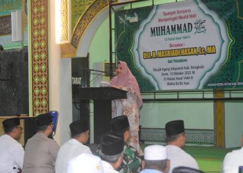 Bupati Bengkalis Hadiri Peringatan Maulid Nabi Muhammad SAW