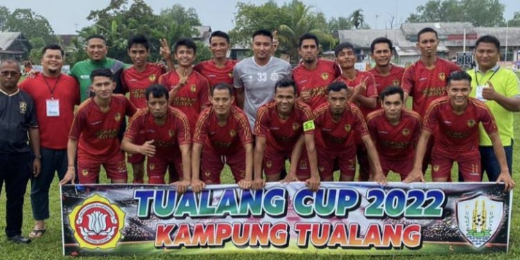 Pemain Gemar Baru FC Ciptakan Hattrick, Lanjut Perempat Final Open Turnament Tualang Cup 1
