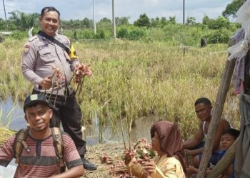 Bhabinkamtibmas BRIPKA Jumi P. Sihombing Dapat Apresiasi Kapolres Siak, Kapolsek Tualang Ucapkan Ini