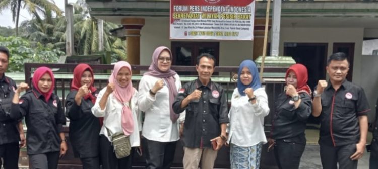 FPII Korwil Pesisir Barat Terima Kunjungan Kesbangpol Setempat