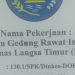 Rekanan Proyek Pembangunan Ruang Rawat Inap Dan Aula Puskesmas Langsa Timur Klarifikasi Pemberitaan