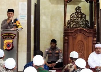 Polres Langsa Peringati Maulid Nabi Wujud Polri Presisi