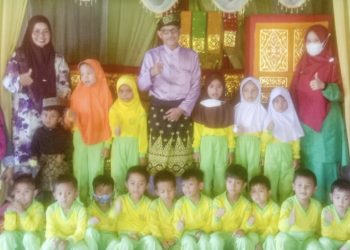 Kantor LAM Tualang Dikunjungi Sekolah TK Negeri Pembina Tualang, Begini Tanggapan Datuk H. Risman Harun