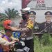 Satlantas Polres Rohil Gelar Kampanye Tertib Helm Diusia Dini
