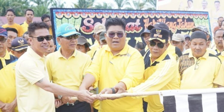 HUT Golkar di Sintong, Afrizal Targetkan 2024 Golkar Miliki 15 Kursi