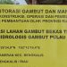 Penanaman Pohon Gerunggang dan Meranti Kegiatan Revitigasi Lahan Gambut Terbakar Kesatuan Hidrologis Bengkalis Diduga Ada Penyimpangan