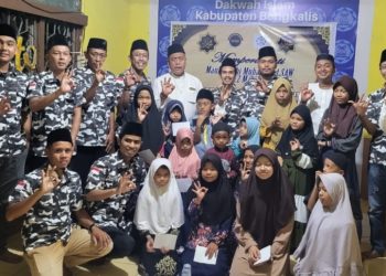 Peringatan Maulid Nabi Muhammad SAW, Ketua DPD Bapera Bengkalis Beri Pesan Mendalam Ke Pengurus
