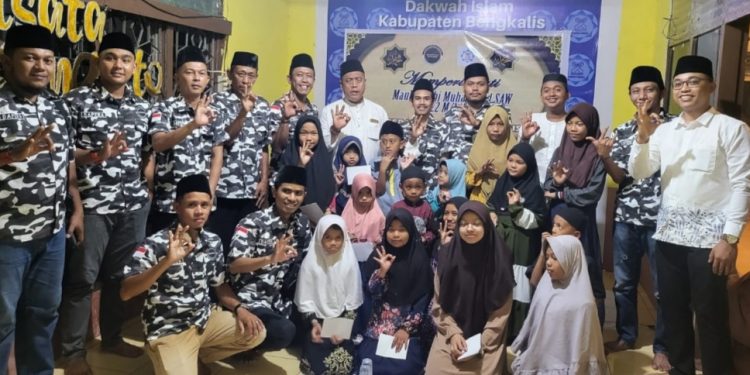 Peringatan Maulid Nabi Muhammad SAW, Ketua DPD Bapera Bengkalis Beri Pesan Mendalam Ke Pengurus