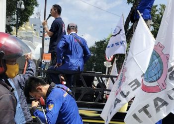 Pemerintah Dinilai Tak Pro Buruh DPP K.SEJATI & DPC FIKEP K.SBSI Kota Medan Gelar Aksi Di Medan