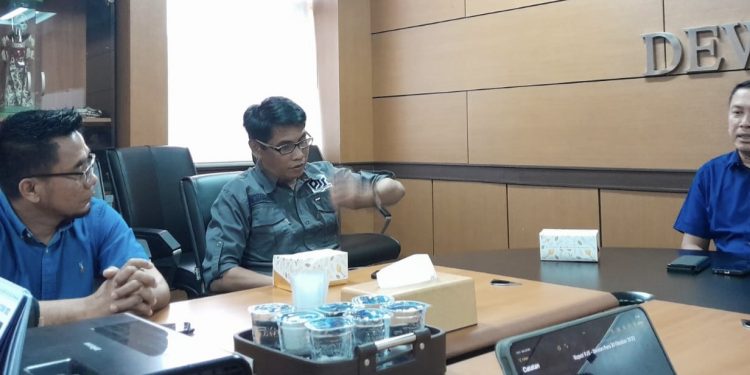 Disambut Dewan Pers, Ridwan Mooduto Sampaikan Rencana Munas I PJS