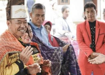Bupati Rohil Resmikan Gereja GKPS  Manggala Sintong Bakti
