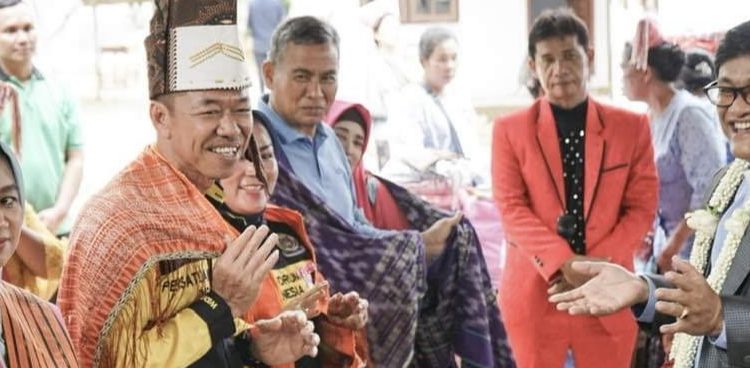 Bupati Rohil Resmikan Gereja GKPS Manggala Sintong Bakti