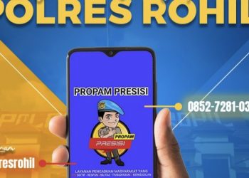Permudah Pengaduan Warga, Polres Rohil Buat Layanan Secara Online