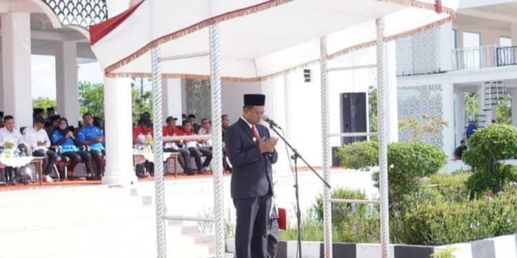 Hari Sumpah Pemuda, Wabup Rohil Sampaikan Amanat Menpora