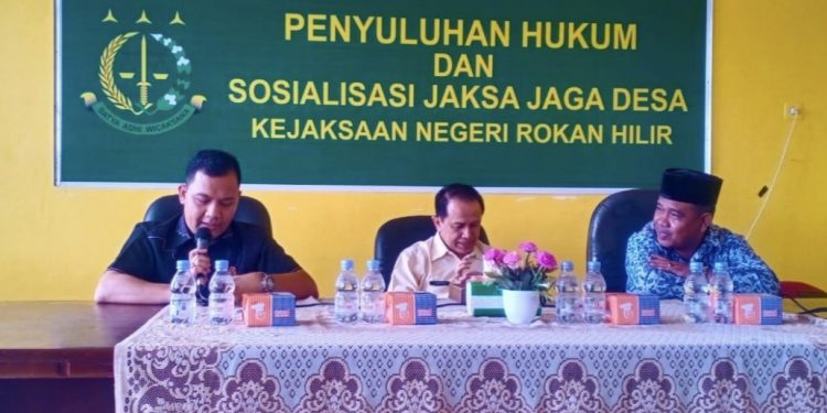 Program Jaga Desa, Kejari Rohil Gelar Sosialisasi