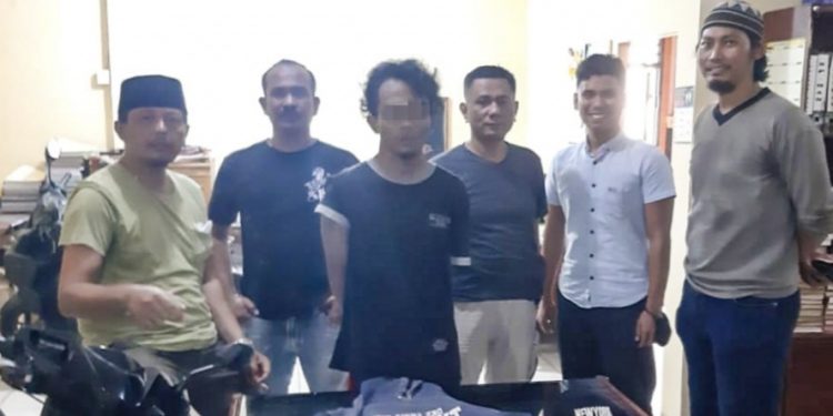 Curi Motor Diparkiran, DH Diciduk Opsnal Polsek Tualang