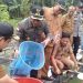 Wabup Bagus Santoso Panen Lele di Bantan Tengah, Berdayakan Kolam Bekas Galian Batu Bata