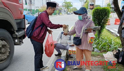 New Paragon & Grand Dragon Pekanbaru, Kembali Berbagi Rezeki di Jum’at Berkah