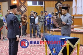 Indra Pomi Nasution ST MT Resmi Dilantik Sebagai Pj Sekdako Pekanbaru