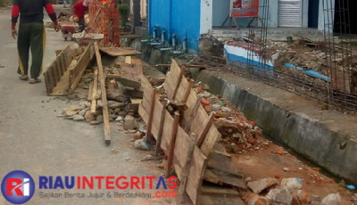 Pembangunan Pagar SMAN 3 Diduga Gunakan Dana Otsus Aceh, Ditemukan Tanpa Papan Informasi