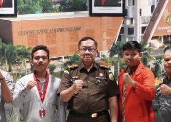 Asisten Intelijen Kejati Riau Terima Kunjungan Silahturahmi DPD GMNI