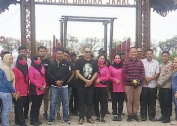 Polres Bengkalis dan Insan Pers Gelar Turning Motor Ceria Family Gattering