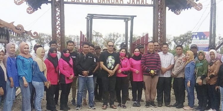 Polres Bengkalis dan Insan Pers Gelar Turning Motor Ceria Family Gattering