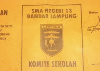 Diduga Pungli Berkedok Komite di SMA 13 Bandar Lampung