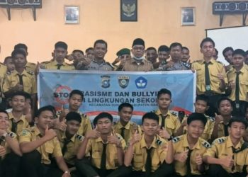 Stop Rasisme Dan Bullying, SMK Yamatu Dapat Binluh Dari Polsek Tualang