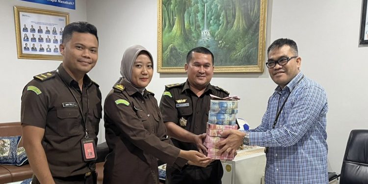 Kembali Kejari Rohil Selamatkan Uang Hasil Tindak Pidana Korupsi