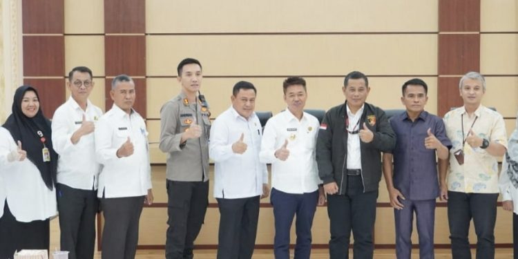 Pemkab Rohil Sambut Kunjungan Satgas PEN Mabes Polri Agar Penggunaan APBD Tepat Sasaran