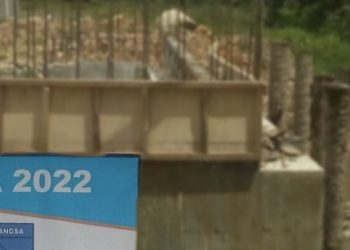 CV. BNA Lambat Selesaikan Pembangunan Jembatan Kebun Baru Terbentur Cuaca
