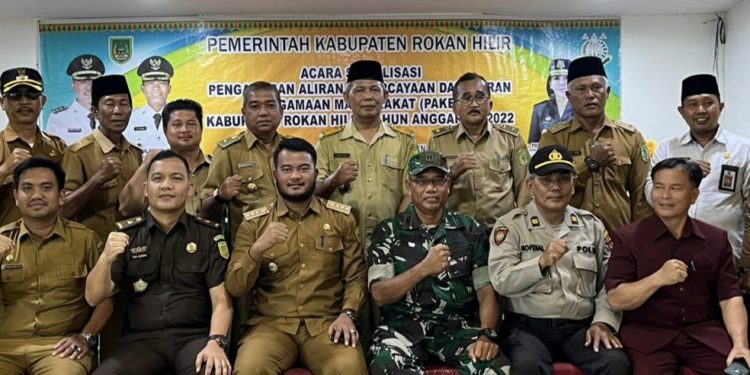 Deteksi Aliran Kepercayaan, Kejari Rohil Sosialisasi PAKEM di Kecamatan Bangko