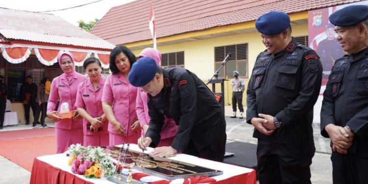HUT Brimob ke 77, Kapolda Riau Resmikan Rumah Yatim Piatu Teratai